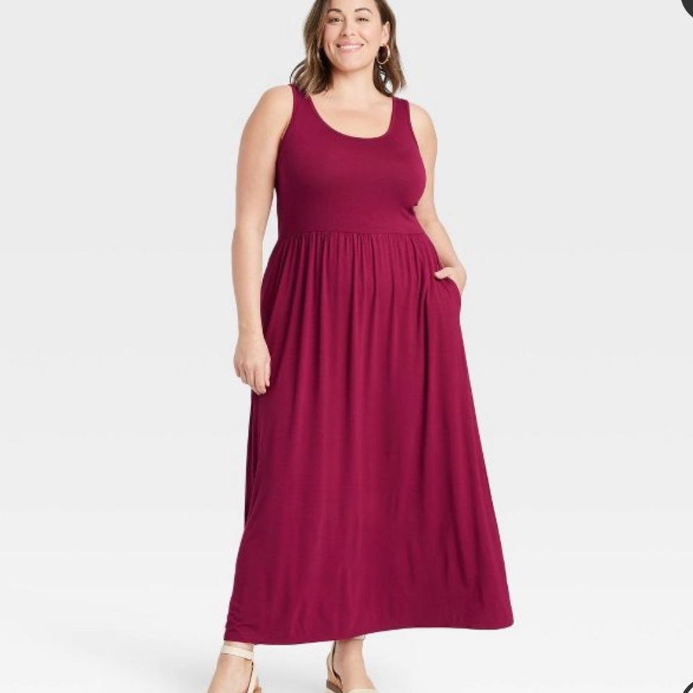 Sleeveless Knit Babydoll Dress - Ava & Viv